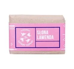 MYDLARNIA CZTERY SZPAKI MYDŁO SŁONA LAWENDA 130G
