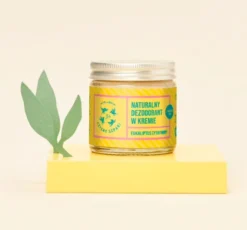 Mydlarnia Cztery Szpaki naturalny dezodorant w kremie z dodatkiem sody Eukaliptus Cytrynowy 60 ml