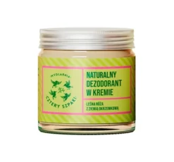 Mydlarnia Cztery Szpaki naturalny dezodorant w kremie z dodatkiem sody Leśna Róża 60 ml