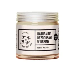 Mydlarnia Cztery Szpaki naturalny dezodorant w kremie z dodatkiem sody Cedr i Paczula 60ml