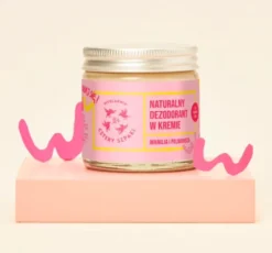 Mydlarnia Cztery Szpaki naturalny dezodorant w kremie bez dodatku sody Wanilia i Palmaroza 60ml