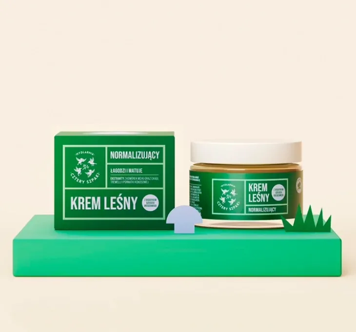 Mydlarnia Cztery Szpaki normalizujący krem leśny 50 ml