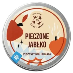 Mydlarnia Cztery Szpaki puszysty mus do ciała Pieczone Jabłko 150 ml