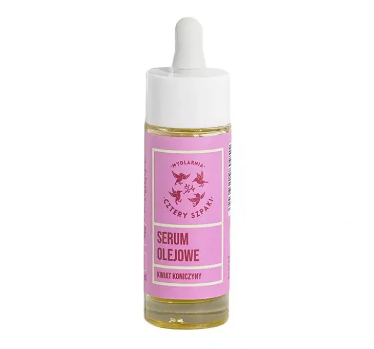 Mydlarnia Cztery Szpaki serum olejowe Kwiat Koniczyny 30ml