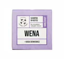 Mydlarnia Cztery Szpaki Wena x Kasia Sienkiewicz naturalny szampon do włosów w kostce 75g