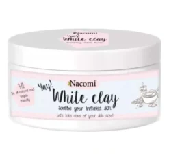 Nacomi Biała Glinka organiczna maska łagodząca 50 g