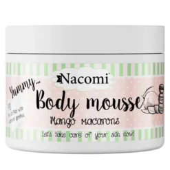 Nacomi Body Mousse mus do ciała Makaroniki Mango 180 ml
