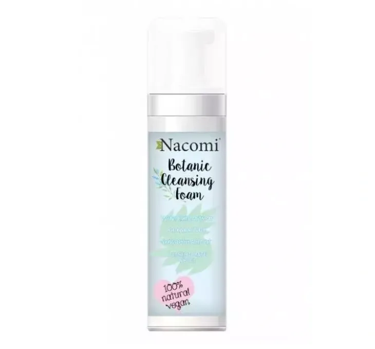 Nacomi Botaniczn pianka demakijaż Shikakai Nut 150 ml