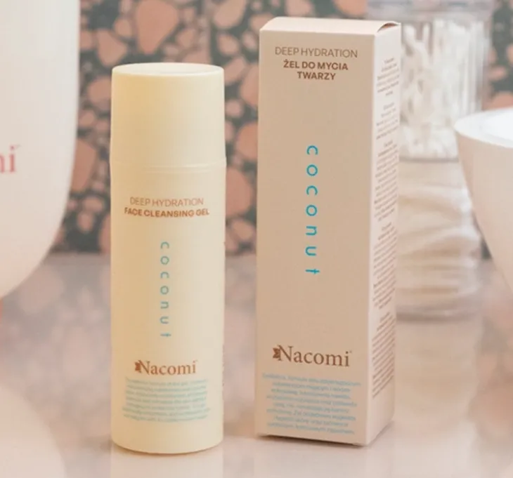 Nacomi Coconut żel do mycia twarzy 140 ml