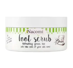 Nacomi Foot Scrub peeling cukrowy do stóp Herbata 125 g