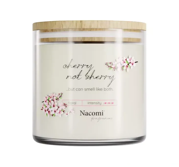 Nacomi Fragrances sojowa świeca zapachowa Cherry Not Sherry 450 g