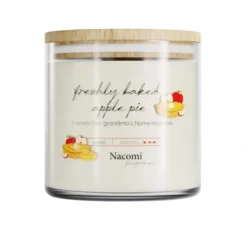 Nacomi Fragrances sojowa świeca zapachowa Freshly Baked Apple Pie 450 g