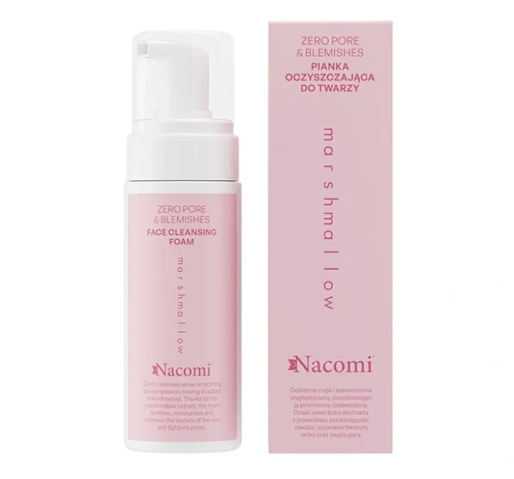 Nacomi Marshmallow pianka oczyszczająca do twarzy 150 ml
