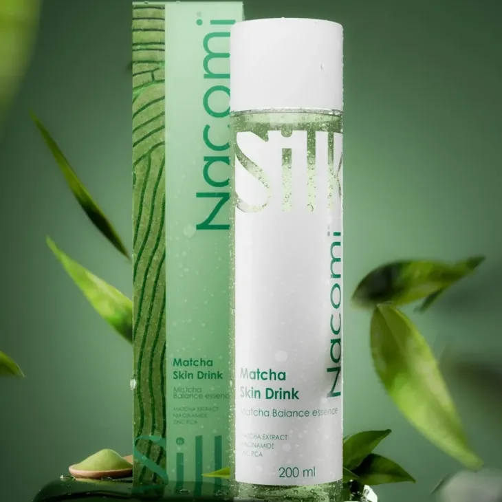 Nacomi Matcha Skin Drink Fresh Balance Essence esencja normalizująca 200 ml