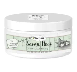 Nacomi mydło 100% naturalne Czarne Savon Noir 120 g