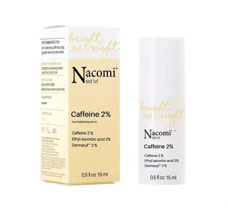 Nacomi Next Level Bright Sight rozświetlające serum pod oczy 15 ml