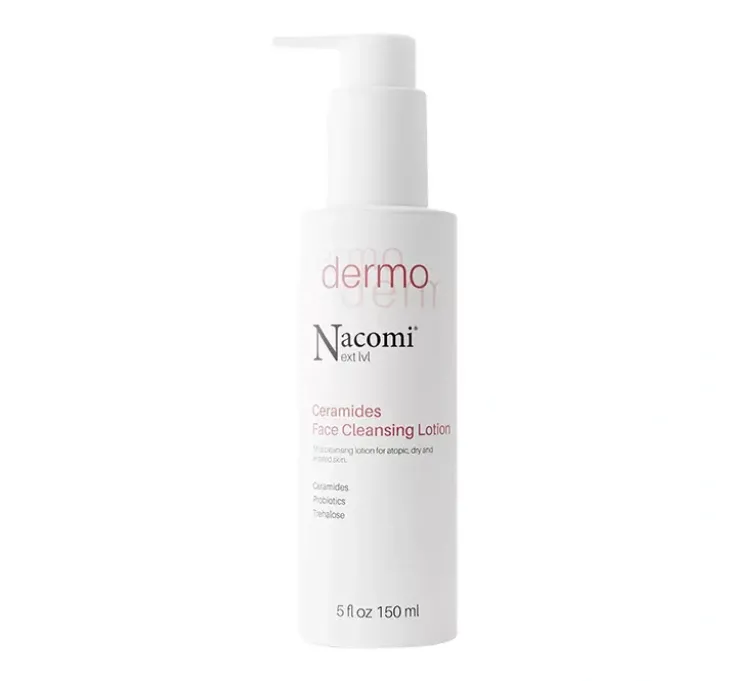 Nacomi Next Level Dermo łagodna emulsja do mycia twarzy 150 ml