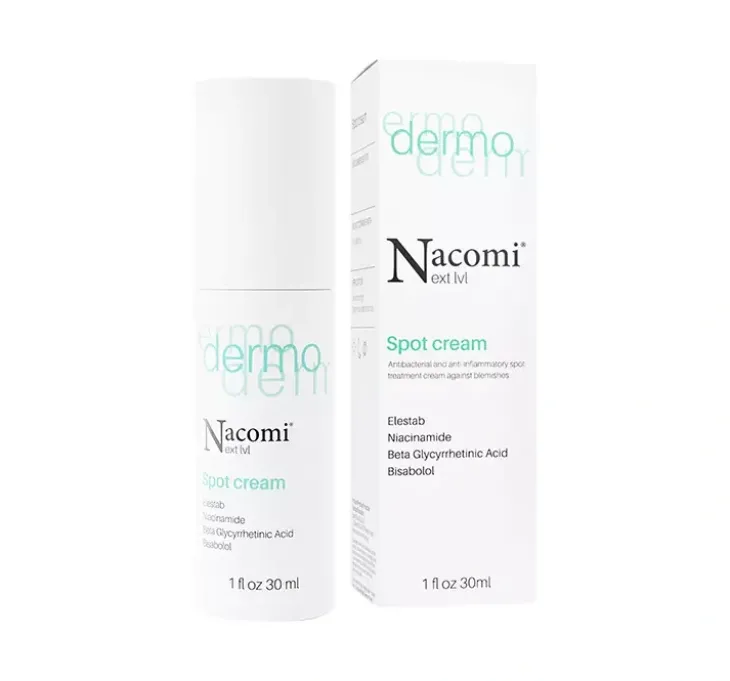 Nacomi Next Level Dermo krem punktowy przeciwdziałający niedoskonałościom 30 ml