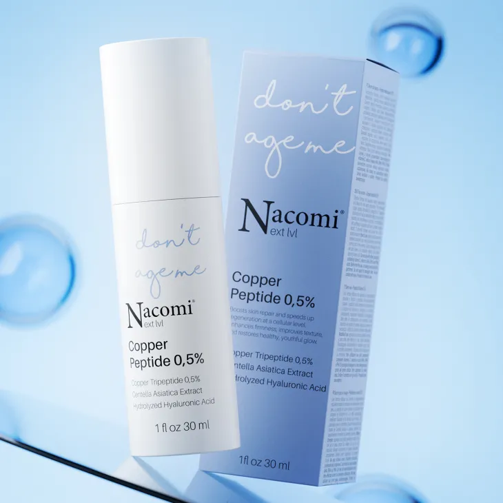 Nacomi Next Level Don't Age Me Copper Peptide serum do twarzy Peptyd Miedziowy 0,5% 30 ml