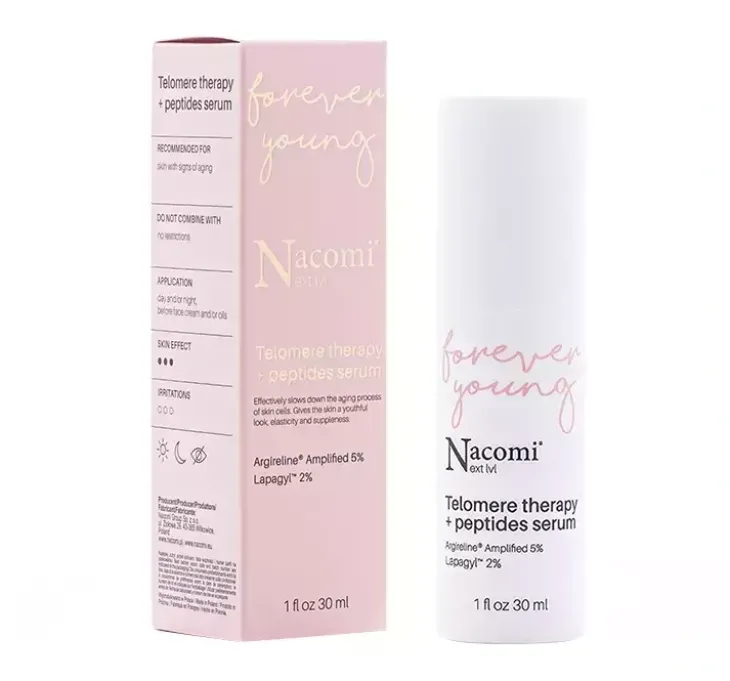 Nacomi Next Level Forever Young serum z peptydami 30 ml