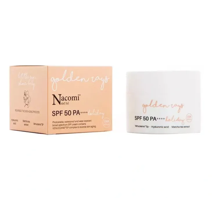 Nacomi Next Level Holiday SPF50 PA++++ krem do twarzy 50 ml