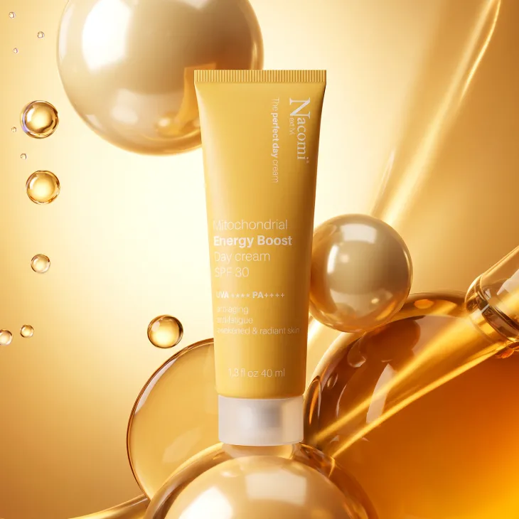 Nacomi Next Level Mitochondrial Energy Boost Day Cream SPF30 krem z filtrem UV SPF30 40 ml