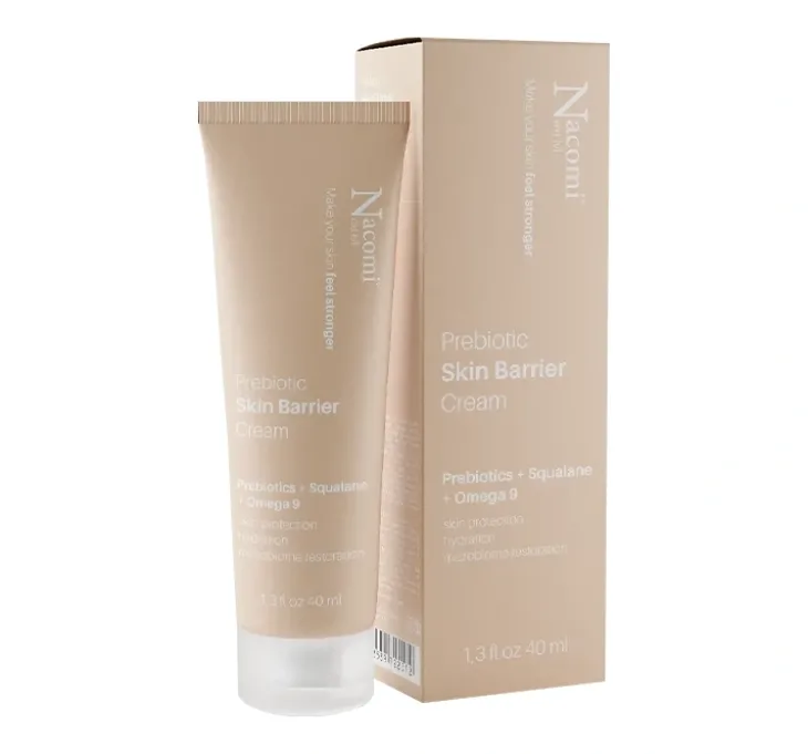 Nacomi Next Level Prebiotic Skin Barrier Cream ultranawilżająco-regenerujący krem do twarzy 40 ml
