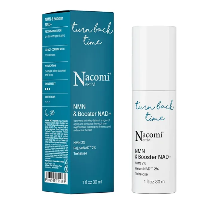 Nacomi Next Level serum do twarzy NMN & booster NAD+ 30 ml