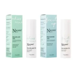 Nacomi Next Level zestaw serum Adiós Acné Kwas Glikolowy 10% + Fix It Up Niacynamide 15%