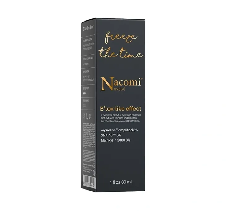 Nacomi Next LvL Freeze The Time B-effect liftingujące serum do twarzy 30 ml