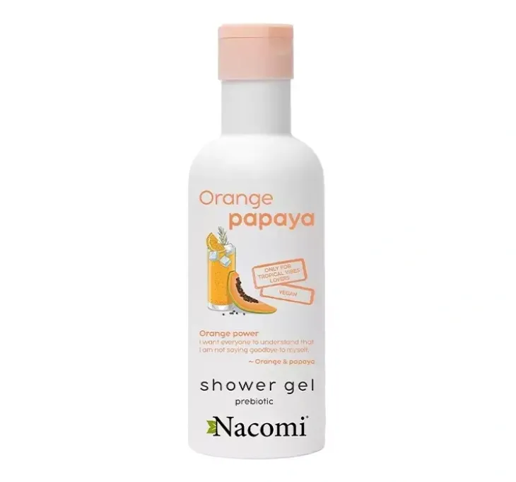 Nacomi Orange Papaya żel pod prysznic 300 ml