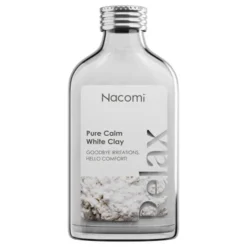 Nacomi Relax Pure Calm White Clay łagodząca biała glinka do twarzy 100 ml