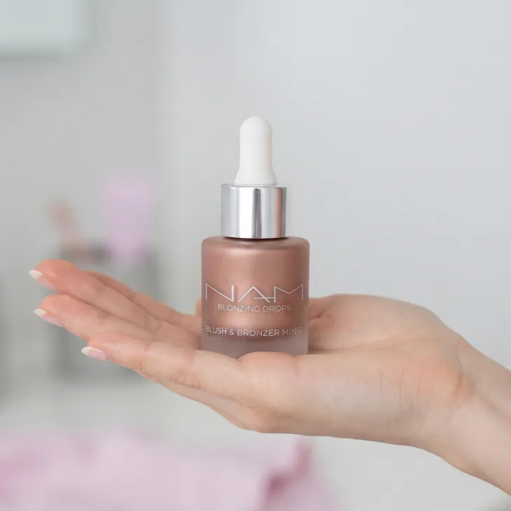 NAM Blonzing Drops rozświetlający bronzer-róż w płynie 03 15 ml