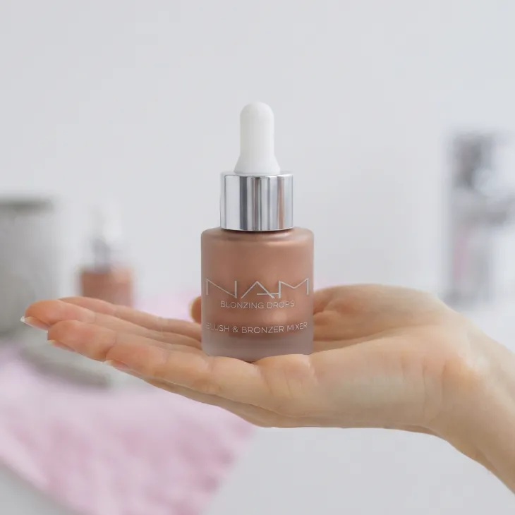 NAM Blonzing Drops rozświetlający bronzer-róż w płynie 01 15 ml