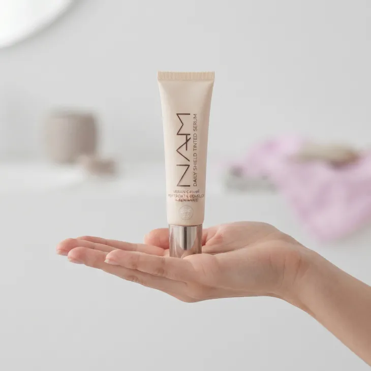 NAM Daily Shield Tinted serum koloryzujące do twarzy SPF25 01 25 g