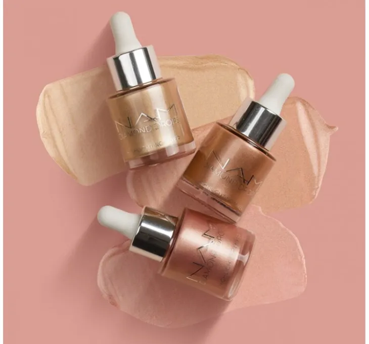 NAM Diamond Drops Mixer rozświetlacz w płynie 4 Golden Hour 15 ml