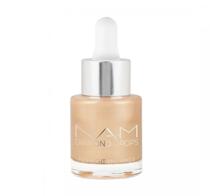 NAM Diamond Drops Mixer rozświetlacz w płynie 1 Moonlight 15 ml