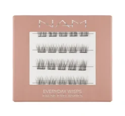 NAM Everyday Wisps kępki do rzęs 10 i 12 mm Black 24 sztuk