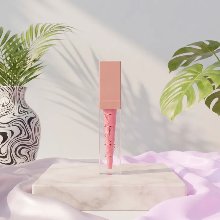 NAM Latex Lipgloss błyszczyk do ust z lustrzanym wykończeniem 11 Sunset Glow 3,5 ml