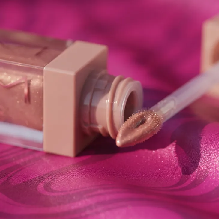 NAM Latex Lipgloss błyszczyk do ust z lustrzanym wykończeniem 12 Nougat Bliss 3,5 ml