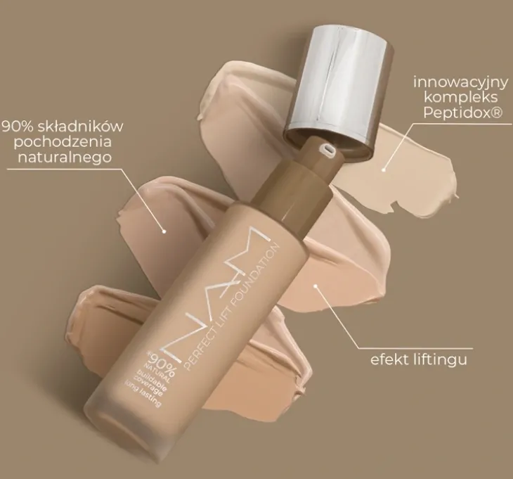 NAM Perfect Lift Foundation podkład w płynie 04N True Natural 30 ml