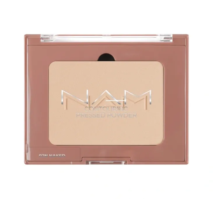 NAM prasowany puder do konturowania twarzy 02N Naked 10 g