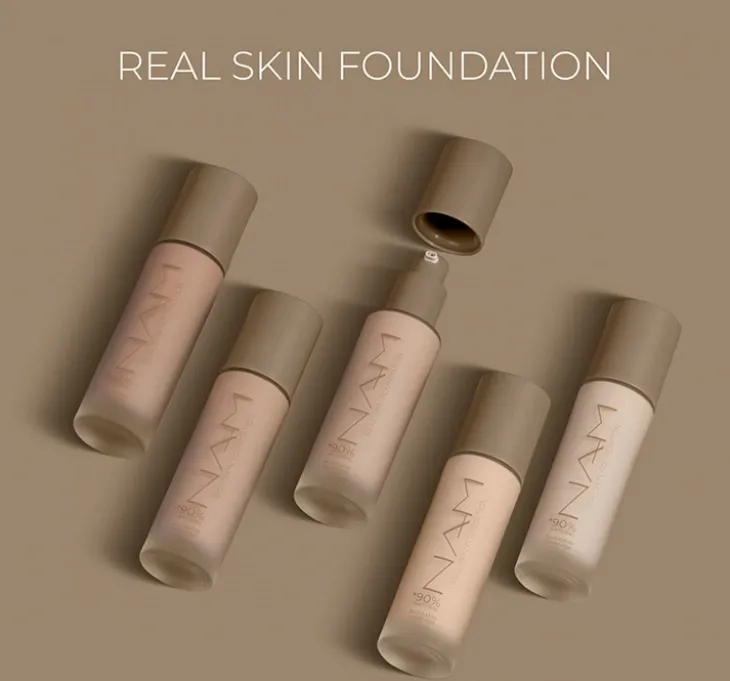 NAM Real Skin Foundation pielęgnacyjny podkład 04W Sand 30 ml