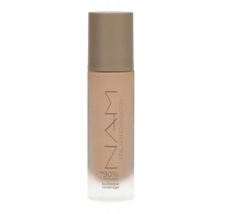 NAM Real Skin Foundation pielęgnacyjny podkład 05 Warm Beige 30 ml