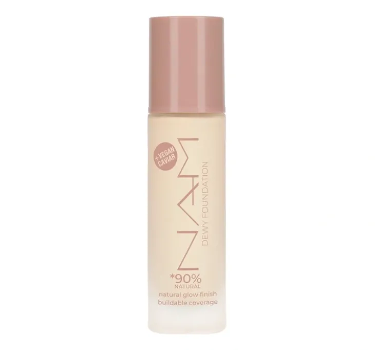 NAM rozświetlający podkład w płynie 01C Swan 30 ml