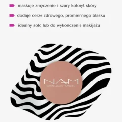 NAM Satin Loose Powder sypki puder do twarzy 8 g