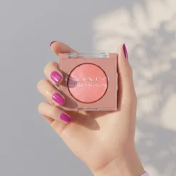 NAM Shimmer Blusher rozświetlający róż do policzków 03 Pink Sunset 4 g