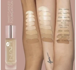 NAM Smart Flawless Foundation kryjący podkład do twarzy 01N Swan 30 ml