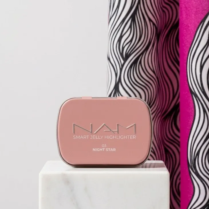 NAM Smart Jelly Highlighter rozświetlacz do twarzy w formule galaretki 03 Night Star 10 g