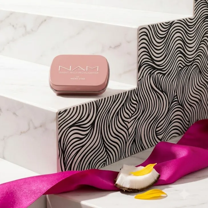 NAM Smart Jelly Highlighter rozświetlacz do twarzy w formule galaretki 03 Night Star 10 g